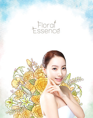 PSD 식물 편집이미지 여자 꽃 포토일러 한명 사람 동양인 성인 뷰티 한국인 순수 활기 청순 의료성형뷰티 여자만 여자한명만 성인여자만 성인만 이미지편집 1 컨셉 인종 파일형식