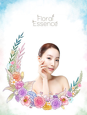 PSD 식물 편집이미지 여자 꽃 포토일러 한명 사람 동양인 성인 뷰티 한국인 순수 활기 청순 의료성형뷰티 여자만 여자한명만 성인여자만 성인만 이미지편집 1 컨셉 인종 파일형식
