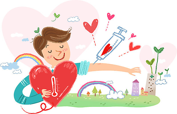 남자 캠페인 무지개 일러스트 병원 사랑 한명 사람 성인 희망 하트 봉사 혈액 복지 헌혈 남자만 남자한명만 성인남자만 성인만 국내일러스트 AI파일 자연요소 모양 1 감정 의학 도움 사회이슈 파일형식 벡터