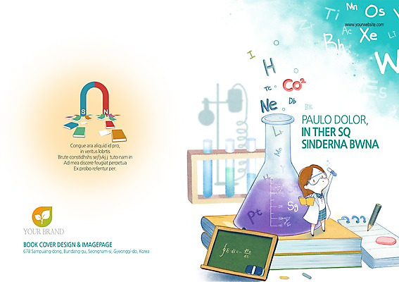 PSD 템플릿 편집 학생 표지디자인 북디자인 출판디자인 여학생 여자 어린이교육 교육 표지 안경 과학 백그라운드 북커버 고글 실험기구 실험 한명 사람 팜플렛 책 연필 다이어리 칠판 플라스크 시험관 지우개 자석 시험관대 여자만 여자한명만 이미지템플릿 1 잡화 학용품 필기구 사무용품 파일형식