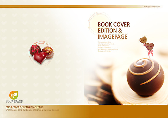 PSD 템플릿 편집 표지디자인 북디자인 출판디자인 표지 리본 음식 백그라운드 북커버 데이이벤트 발렌타인데이 이벤트 팜플렛 사람없음 초콜릿 하트 이미지템플릿 모양 기념일 디저트 파일형식