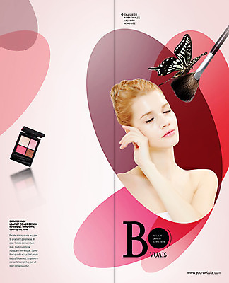 PSD 서양인 외국인 동물 백인 템플릿 편집 우먼라이프 표지디자인 북디자인 출판디자인 여자 표지 리플렛 나비 백그라운드 2단접지 북커버 한명 사람 팜플렛 상반신 20대 성인 화장 뷰티 눈감음 화장품 붓 아이섀도 여자만 여자한명만 성인여자만 청년만 청년여자만 성인한명만 청년여자한명만 성인여자한명만 성인만 이미지템플릿 1 라이프스타일 곤충 모션 인종 청년 파일형식