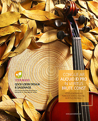 PSD 나무 식물 템플릿 편집 표지디자인 북디자인 출판디자인 계절 표지 문화 예술 악기 음악 리플렛 백그라운드 낙엽 2단접지 북커버 문화예술 나뭇잎 팜플렛 사람없음 가을 클래식 바이올린 이미지템플릿 컨셉 잎 현악기 파일형식
