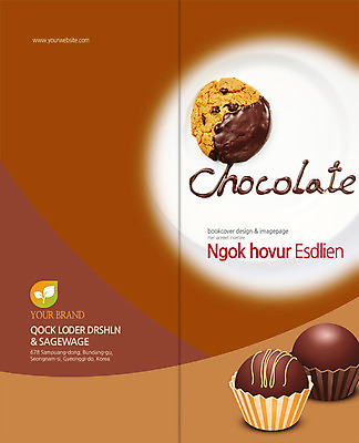PSD 템플릿 편집 표지디자인 북디자인 출판디자인 표지 음식 리플렛 백그라운드 2단접지 북커버 데이이벤트 발렌타인데이 이벤트 팜플렛 사람없음 쿠키 초콜릿 이미지템플릿 기념일 디저트 파일형식