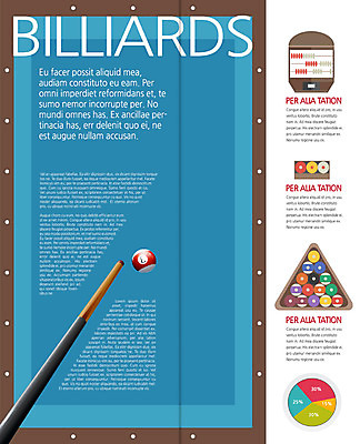 PSD 템플릿 편집 표지디자인 북디자인 출판디자인 내지 리플렛 스포츠용품 스포츠 백그라운드 2단접지 북커버 공 그래프 팜플렛 사람없음 퍼센트 당구 포켓볼 당구대 당구채 이미지템플릿 구기 특수기호 오브젝트 당구용품 파일형식