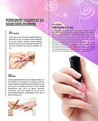 PSD 템플릿 편집 우먼라이프 표지디자인 북디자인 손 출판디자인 내지 리플렛 백그라운드 2단접지 북커버 들기 팜플렛 신체부위 뷰티 화장품 네일아트 손톱 매니큐어 큐빅 이미지템플릿 라이프스타일 모션 사람 광석 파일형식