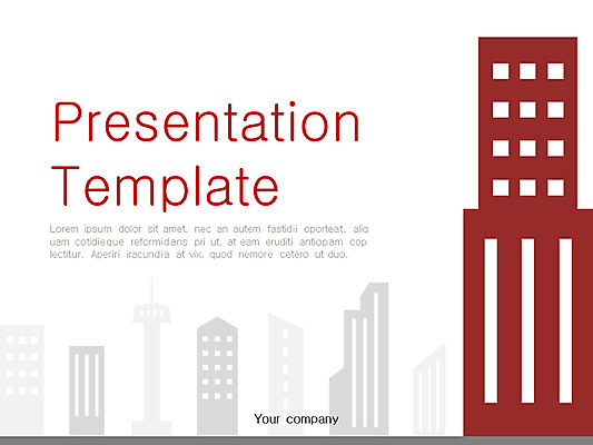 템플릿 편집 비즈니스 그래프 빌딩 사람없음 세트 도시 PPT 프레젠테이션 문서템플릿 문서 이미지템플릿 건물 파일형식