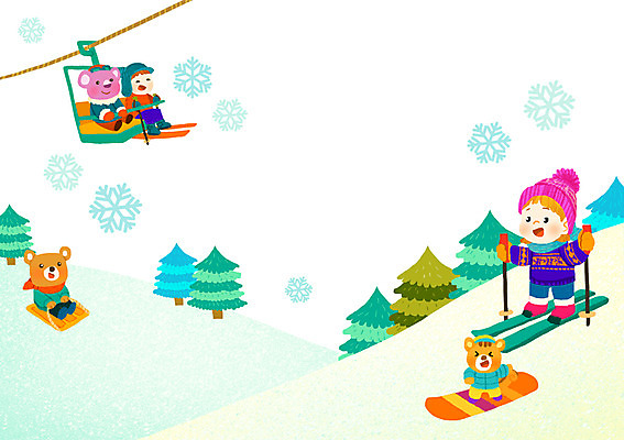 주간 PSD 나무 동물 계절 여자 남자 어린이 스포츠 겨울 일러스트 곰 스키 겨울스포츠 스키장 함께함 사람 야외 두명 친구 기쁨 보드 눈송이 즐거움 다람쥐 썰매 리프트 코알라 어린이만 국내일러스트 자연요소 식물 감정 컨셉 포유류 관계 눈_날씨 설치류 파일형식