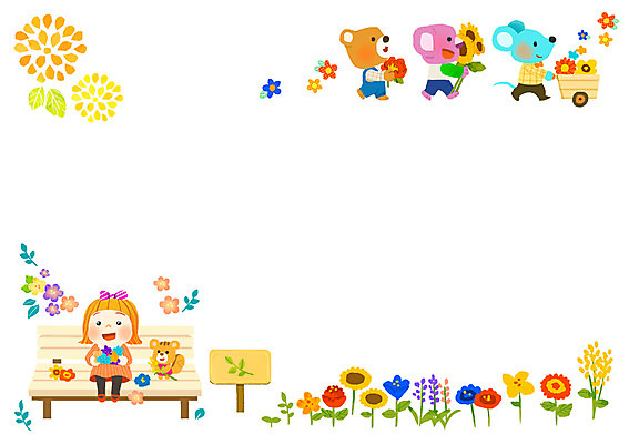 PSD 식물 동물 여자 꽃 어린이 벤치 일러스트 곰 프레임 함께함 한명 사람 소녀 친구 수레 기쁨 쥐 즐거움 다람쥐 코알라 꽃동산 소녀한명만 국내일러스트 1 감정 컨셉 의자 포유류 관계 카트 설치류 여자한명만 소녀만 파일형식