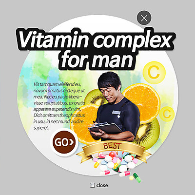 PSD 템플릿 남자 웹템플릿 오렌지 과일 팝업 이벤트팝업 웹팝업 건강 키위 한명 사람 동양인 성인 한국인 트레이너 비타민 레이어팝업 남자만 남자한명만 성인남자만 성인만 이미지템플릿 1 인종 헬스 영양소 파일형식