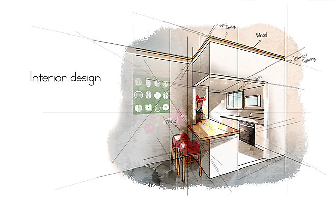PSD 백그라운드 의자 일러스트 실내 사람없음 인테리어 주방 공간 오븐 스케치 분석 싱크대 조리대 식기세척기 국내일러스트 디자인 가구 컨셉 미술 내부 가전제품 개수대 파일형식