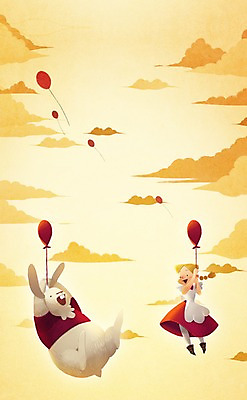 PSD 동물 구름 여자 어린이 백그라운드 일러스트 상상 하늘 한명 사람 소녀 판타지 비행 토끼 신비 어린이상상 풍선 여자만 여자한명만 어린이만 소녀만 소녀한명만 동심 국내일러스트 자연요소 1 컨셉 포유류 반려동물 파일형식