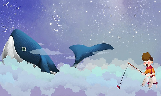 PSD 구름 남자 어린이 백그라운드 일러스트 상상 갈매기 낚시 한명 사람 소년 판타지 낚싯대 신비 고래 어린이상상 남자만 남자한명만 어린이만 소년만 소년한명만 동심 국내일러스트 자연요소 1 컨셉 포유류 조류 레저 수중동물 낚시용품 파일형식