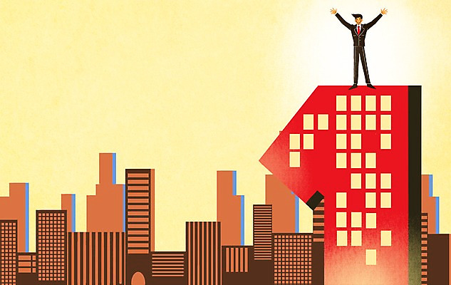 PSD 남자 일러스트 비즈니스 한명 사람 빌딩 성인 도시 우승 비즈니스맨 옥상 열정 국내일러스트 1 감정 건물 최고 직장인 파일형식