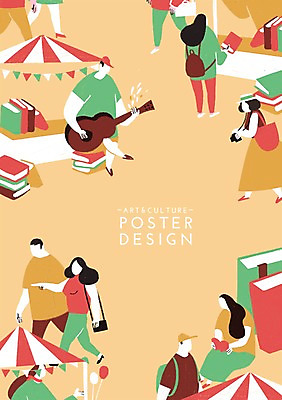 주간 PSD 여자 남자 포스터 문화 예술 백그라운드 연주 일러스트 문화예술 함께함 사람 여러명 성인 야외 책 독서 축제 기타 즐거움 열정 활기 가판대 성인만 국내일러스트 자연요소 감정 음악 다수 컨셉 현악기 파일형식