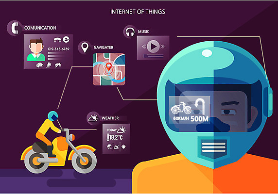 손 남자 지도 일러스트 미래 기술 정보기술 사람 성인 신체부위 세명 오토바이 변화 헬멧 스마트 네비게이션 편리함 첨단 홀로그램 사물인터넷 성인만 4차산업 미래산업 국내일러스트 AI파일 산업 컨셉 바이크 보호장비 파일형식 벡터
