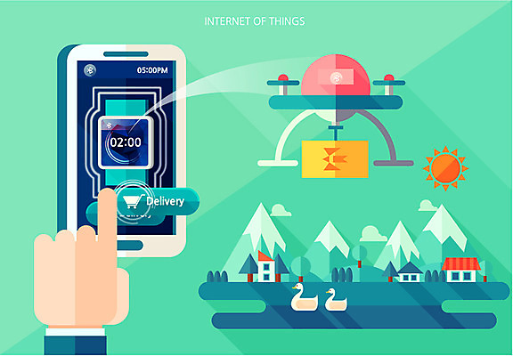 손 호수 일러스트 미래 산 주택 오리 기술 정보기술 사람 신체부위 상자 태양 변화 스마트 배송 택배 편리함 드론 첨단 홀로그램 사물인터넷 4차산업 미래산업 국내일러스트 AI파일 자연요소 산업 컨셉 조류 건물 운송업 파일형식 벡터