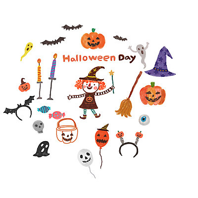 PSD 모자 라이프스타일 여자 스티커 일러스트 촛불 호박 해골 사탕 한명 사람 성인 분장 할로윈 머리띠 유령 빗자루 마녀 박쥐 풍선 마녀모자 아기자기 국내일러스트 모자_잡화 1 잡화 컨셉 채소 장신구 초 포유류 디저트 뼈 생활 청소도구 파일형식