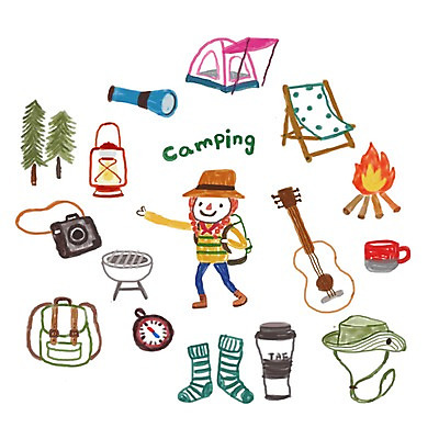 PSD 나무 모자 라이프스타일 여자 악기 스티커 일러스트 배낭 양말 텐트 캠핑도구 한명 사람 성인 컵 카메라 캠핑 기타 랜턴 나침반 모닥불 바비큐 야외의자 아기자기 국내일러스트 식물 1 식기 잡화 음악 음식 컨셉 의자 가방 불 현악기 레저 조명 생활 전자제품 도구 파일형식