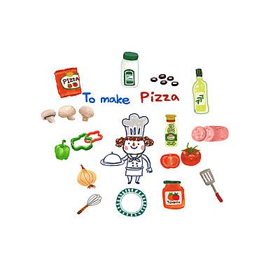 PSD 라이프스타일 접시 여자 스티커 토마토 채소 일러스트 양파 피망 피자 요리사모자 한명 사람 성인 요리사 버섯 오일 조리복 올리브 햄 뒤집개 아기자기 국내일러스트 직업 모자_잡화 1 식기 열매 음식 컨셉 유니폼 주방용품 패스트푸드 서양음식 육류 생활 화장품 파일형식