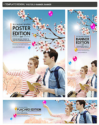 PSD 서양인 외국인 백인 템플릿 배너 커플 배너템플릿 계절 여자 남자 가로배너 꽃 ZIP 포스터 세로배너 여행 서기 들기 사람 손짓 상반신 성인 두명 세트 봄 벚꽃 현수막 가리킴 가이드북 풍선 성인만 식물 관계 모션 인종 가로 세로 파일형식