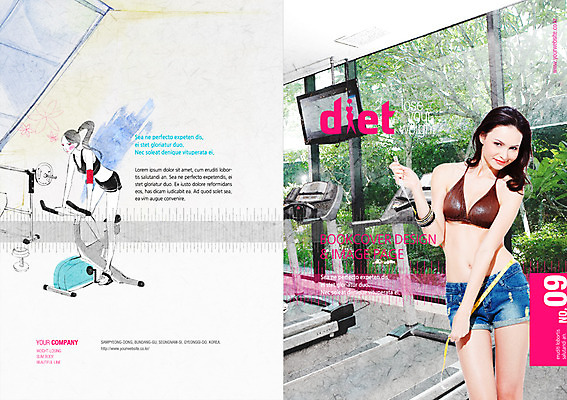 PSD 서양인 외국인 템플릿 편집 라이프스타일 표지디자인 북디자인 여자 표지 리플렛 다이어트 북커버 줄자 건강 사람 팜플렛 성인 두명 운동 운동기구 잡지 런닝머신 여자만 성인여자만 성인만 표지샘플 이미지템플릿 자 인종 생활 간행물 헬스 파일형식