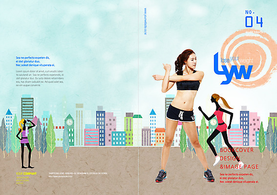 PSD 템플릿 편집 라이프스타일 표지디자인 북디자인 여자 표지 리플렛 북커버 건강 사람 빌딩 팜플렛 성인 세명 달리기 운동 스트레칭 도시 잡지 여자만 성인여자만 성인만 표지샘플 이미지템플릿 모션 건물 생활 간행물 파일형식