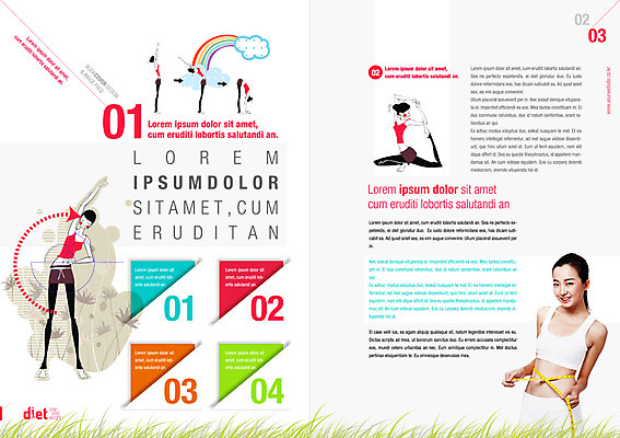 PSD 템플릿 편집 라이프스타일 표지디자인 북디자인 여자 내지 리플렛 다이어트 북커버 요가 줄자 건강 사람 동양인 팜플렛 여러명 성인 운동 한국인 잡지 여자만 성인여자만 성인만 표지샘플 이미지템플릿 웰빙 다수 자 인종 생활 간행물 파일형식