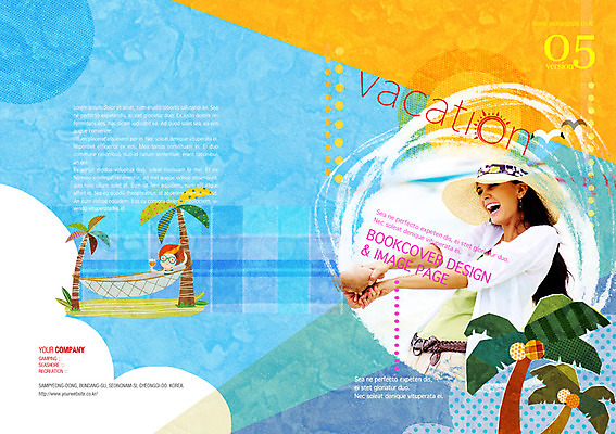 PSD 서양인 외국인 템플릿 편집 표지디자인 북디자인 여자 표지 어린이 리플렛 여행 북커버 휴가 사람 팜플렛 성인 두명 야자수 잡지 해먹 여자만 표지샘플 이미지템플릿 나무 인종 간행물 침대 파일형식
