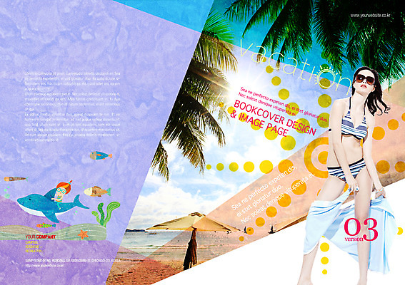 PSD 서양인 외국인 템플릿 편집 표지디자인 북디자인 여자 표지 수영복 어린이 리플렛 바다 여행 북커버 휴가 어류 사람 팜플렛 성인 두명 비키니 야자수 파라솔 잡지 돌고래 여자만 표지샘플 이미지템플릿 나무 옷 포유류 인종 간행물 수중동물 파일형식