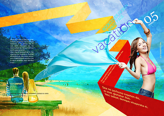 PSD 서양인 외국인 템플릿 편집 표지디자인 북디자인 커플 여자 표지 남자 수영복 리플렛 바다 여행 북커버 벤치 휴가 사람 팜플렛 성인 세명 비키니 잡지 천 성인만 표지샘플 이미지템플릿 옷 의자 관계 인종 간행물 직물 파일형식