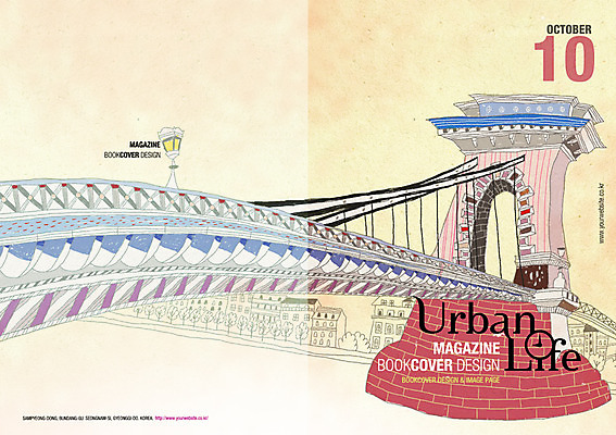 PSD 템플릿 편집 라이프스타일 표지디자인 북디자인 표지 리플렛 북커버 팜플렛 사람없음 건물 마을 도시 잡지 가교 표지샘플 이미지템플릿 건축물 생활 간행물 파일형식