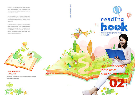 PSD 나무 식물 템플릿 편집 표지디자인 북디자인 여자 표지 길 어린이 리플렛 북커버 사람 동양인 팜플렛 성인 책 세명 독서 한국인 열기구 잡지 여자만 표지샘플 이미지템플릿 항공교통 인종 간행물 파일형식