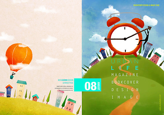 PSD 템플릿 편집 라이프스타일 표지디자인 북디자인 표지 남자 길 리플렛 북커버 비즈니스 주택 사람 팜플렛 성인 두명 마을 자명종 열기구 잡지 남자만 성인남자만 성인만 표지샘플 이미지템플릿 시계 항공교통 건물 생활 간행물 알람 파일형식