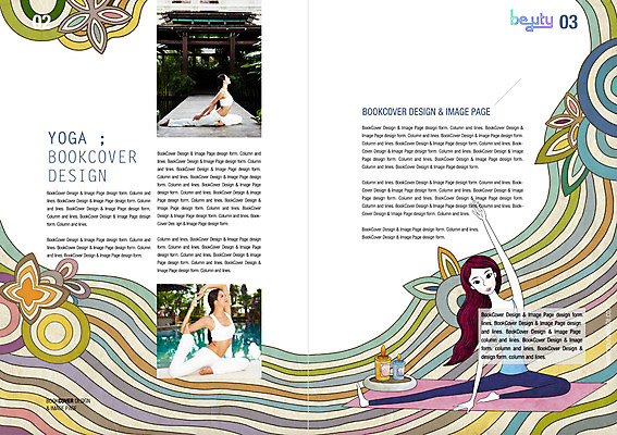 PSD 서양인 외국인 템플릿 편집 표지디자인 북디자인 여자 내지 리플렛 다이어트 북커버 초 요가 사람 팜플렛 세명 운동 매트 잡지 여자만 표지샘플 이미지템플릿 웰빙 건강 인종 간행물 파일형식