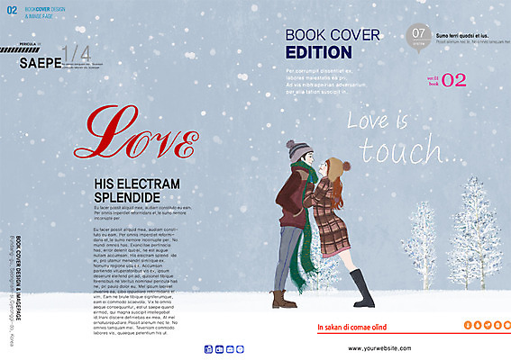 PSD 나무 템플릿 편집 표지디자인 북디자인 커플 계절 여자 표지 남자 행복 리플렛 겨울 북커버 함께함 털모자 사랑 사람 팜플렛 성인 두명 목도리 눈 잡지 성인만 표지샘플 이미지템플릿 자연요소 식물 모자_잡화 잡화 감정 컨셉 관계 날씨 간행물 파일형식