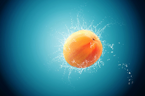 JPG 편집 편집이미지 과일 사람없음 화려 우아함 디지털합성 복숭아 디지털아트 스플래쉬 편집실사 컨셉 CG 파일형식