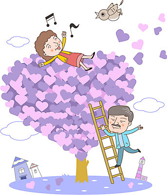 나무 부부 여자 노년 남자 음표 일러스트 사다리 조류 주택 사람 두명 마을 노부부 하트 복지 노인복지 노인만 국내일러스트 AI파일 모양 식물 동물 기호 커플 음악 성인 건물 도구 사회이슈 성인만 파일형식 벡터