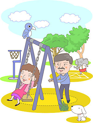 주간 나무 식물 동물 구름 부부 여자 노년 남자 일러스트 조류 하늘 코끼리 사람 야외 두명 노부부 강아지 놀이터 복지 그네 노인복지 농구대 땅따먹기 노인만 국내일러스트 AI파일 자연요소 커플 포유류 놀이 성인 반려동물 개 사회이슈 골대 성인만 파일형식 벡터