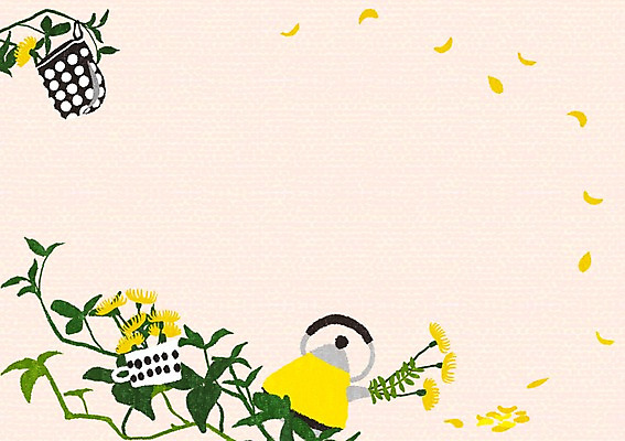 PSD 식물 계절 꽃 줄기 장갑 일러스트 주전자 프레임 틀 사람없음 컵 봄 메모지 덩굴 알림 국내일러스트 식기 잡화 주방용품 사무용품 파일형식