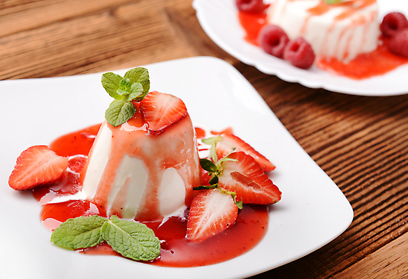 포토 JPG 해외이미지 딸기 사람없음 달콤 산딸기 시럽 푸딩 판나코타 해외포토 과일 디저트 맛 파일형식 이미지허브