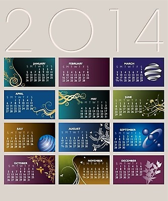 EPS 해외이미지 디자인 계절 꽃 백그라운드 잎 겨울 꽃무늬 일러스트 추상 미래 새로움 이벤트 세로 초록색 컬러풀 다이어리 봄 달력 가을 원형 일주일 날짜 잡지 12월 9월 연도 2014년 주말 일요일 월 그런지 토요일 스타일 해외202004 해외일러스트 도형 식물 컬러 컨셉 무늬 간행물 사무용품 요일 파일형식 벡터 이미지허브