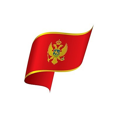 EPS 해외이미지 디자인 유럽 물결 여행 일러스트 조류 바람 빨간색 깃발 심볼 사인 애국심 몬테네그로 정부 통일 해외202004 해외일러스트 자연요소 동물 나라 컬러 날씨 파일형식 벡터 이미지허브