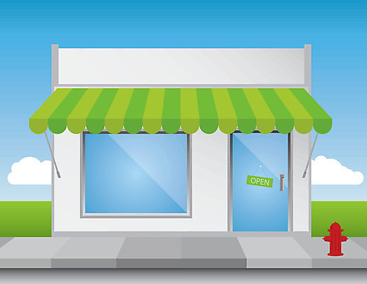 EPS 해외이미지 일러스트 창문 유리 건물 쇼핑 문 상점 보행로 해외202004 해외일러스트 건축물 길 재질 파일형식 벡터 이미지허브