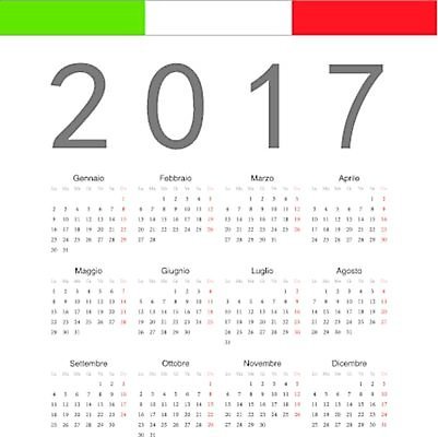 EPS 해외이미지 템플릿 디자인 계절 일러스트 비즈니스 이벤트 그래픽 빨간색 초록색 사무실 숫자 다이어리 이탈리아 달력 깃발 시간 일주일 날짜 연도 정사각형 심플 페이지 월 기본 엘리먼트 2017년 해외202004 해외일러스트 도형 문자 유럽 컬러 사무용품 파일형식 벡터 이미지허브