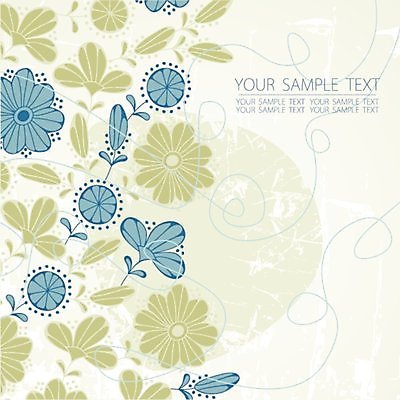 EPS 해외이미지 꽃 백그라운드 곡선 일러스트 타이포그라피 사람없음 연두색 빈티지 해외202004 해외일러스트 식물 문자 선 컨셉 초록색 파일형식 벡터 이미지허브