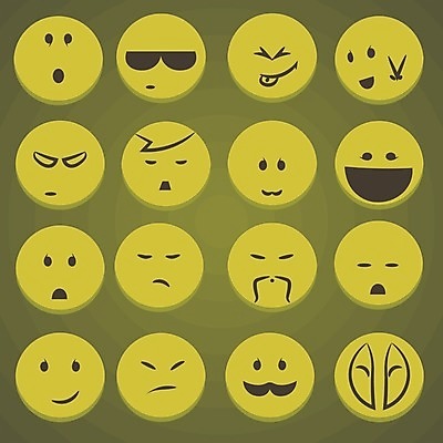 EPS 해외이미지 캐릭터 행복 감정 얼굴 일러스트 미소 웃음 사람 노란색 기쁨 표현 울음 만화 혀 심볼 사인 코믹 이모티콘 고립 해외202004 해외일러스트 일러캐릭터 컬러 표정 신체부위 입 파일형식 벡터 이미지허브