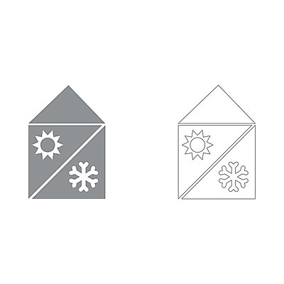 EPS 해외이미지 산업 컨셉 겨울 일러스트 비즈니스 날씨 주택 여름 재활용 회색 에너지 추위 뜨거움 시원함 서비스 에코 온도 린스 설치 해외202004 해외일러스트 계절 컬러 건물 환경 친환경 파일형식 벡터 이미지허브