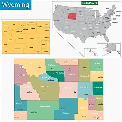 EPS 해외이미지 실루엣 여행 단풍 지도 일러스트 미국 도시 묘사 윤곽 영토 지역 서쪽 와이오밍 워싱턴 지도책 지리 디테일 해외202004 해외일러스트 잎 북아메리카 촬영기법 책 방향 파일형식 벡터 이미지허브