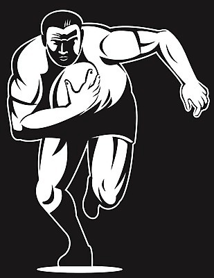 EPS 해외이미지 남자 스포츠 일러스트 공 달리기 럭비 복고 통과 충전 고립 목판화 플레이어 해외202004 해외일러스트 모션 사람 구기 파일형식 벡터 이미지허브
